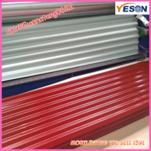Australia standard 850mm double painted galvalume corrugated steel sheets building material